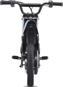 Mota elétrica infantil ROOKIE X 24V (14"), bateria de lítio, motor de 250 W, travão de disco Azul