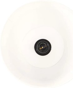 Candeeiros de chão 3 pcs E27 mangueira maciça branco