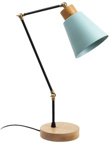 Candeeiro de Mesa Manavgat – Turquesa – 52 cm