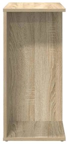 Mesas cabeceira 2pcs 46,5x29x61cm deriv.madeira carvalho sonoma