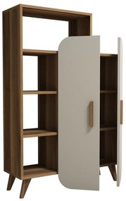 Estante Form – Nogueira Creme – 90 cm x 132 cm
