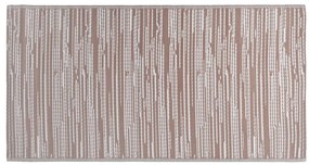 Tapete de exterior 80x150 cm ARAKIL PP castanho
