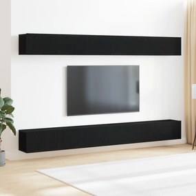vidaXL Estante de TV Modular de 6 Peças em Carvalho Preto