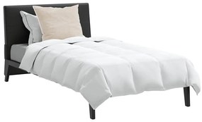 Edredão com travesseiro 2 pcs Branco 155 x 200 cm Penugem