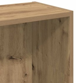 Estante 80x24x109 cm derivados de madeira carvalho artisiano