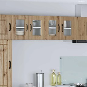 vidaXL Armário de Cozinha com porta Carvalho Artesanal 60 x 31 x 40 cm