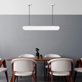 Candeeiro de Teto Ens – Branco – 109 cm de Largura