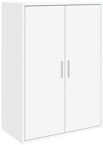 Aparadores 2 pcs 60x31x84 cm derivados de madeira branco