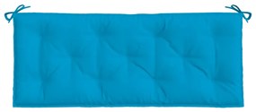 Almofadões banco jardim 2 pcs tecido oxford azul-claro