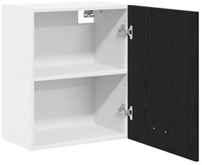 Armários Pendentes - 2 Peças - Carvalho Preto, 100x31x60 cm - Feitos d