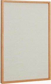 Painel com moldura em madeira de carvalho Collage