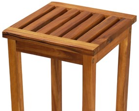5 pcs conjunto de bar para jardim madeira de acácia maciça
