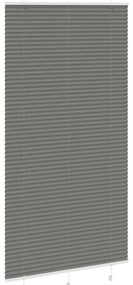 Antracite Plissada Cega 105x200 cm Largura Tecido 104,4 cm
