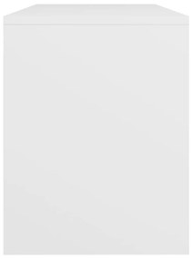 Banco de toucador 70x35x45 cm derivados de madeira branco