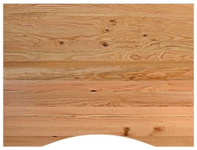 Bancada 80x60x(71,5-98) cm carvalho castanho-claro
