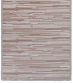 Tapete de exterior 80x150 cm ARAKIL PP castanho
