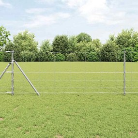 Cerca de Campo vidaXL 0.8x100 m Aço Galvanizado