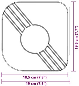 Toldo retrátil 3,5x2,5 m tecido e alumínio cor creme