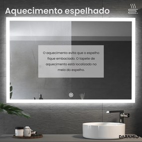 Espelho com luz F1