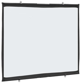 vidaXL Tela de projeção parede suspensa 72" 4:3