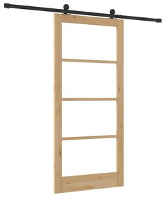 Porta Deslizante com Conjunto de Ferragens "ORKDAL" 93x202 cm