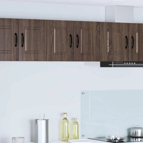 vidaXL Armário de Cozinha 2 pcs Carvalho Marrom 30 x 31 x 40 cm