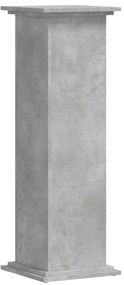 Suporte p/ plantas 33x33x100 cm derivados madeira cinza cimento