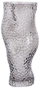 Vaso de vidro cinzento 31 cm DYTIKO Beliani