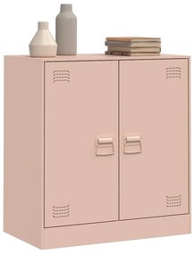 Aparador 67x39x73 cm aço rosa
