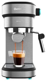 Máquina de café Express Cafelizzia 890 Gray Espressos e cappuccino, 1350 W, sistema Thermoblock, 20 bares, modo automático para 1 - 2 cafés, vaporizad