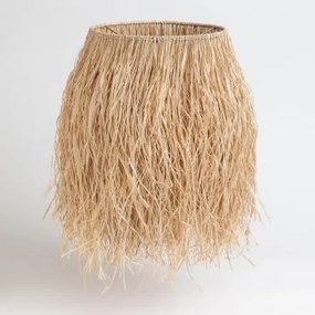 Pantalla Para Lâmpada Em Papel Trançado Codrys Natural - Sklum