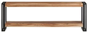 Móvel de TV 120x30x40 cm madeira de acácia maciça