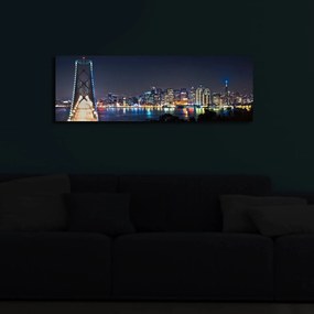 **** Pintura Decorativa em Tela com LED 3090IACT-37 – Multicolor – 30