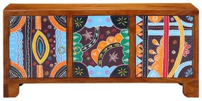 Banco de Hall 100x35x45 cm Madeira Maciça de Acácia