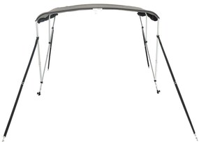 Toldo 3 arcos Bimini paredes malha laterais 183x(170-182)x137cm