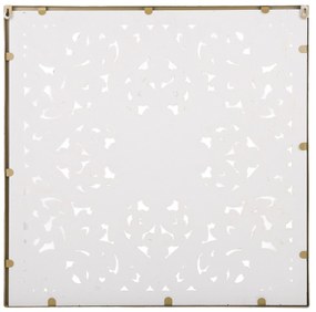 Decoração de parede em madeira clara com branco YONORA Beliani