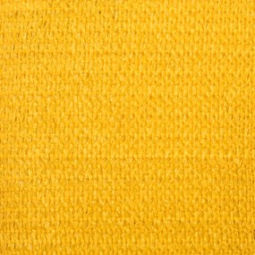 Para-sol estilo vela retangular 160 g/m² 3,5x5 m PEAD amarelo