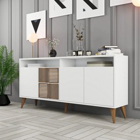 Console Milan – Branco – 160 cm x 78 cm x 35 cm
