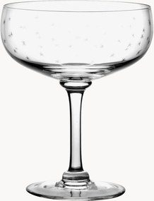 Copos de cocktail em cristal artesanal Stars, conjunto de 2