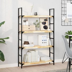 vidaXL Prateleira flutuante 80x20x4 cm acácia maciça não tratada