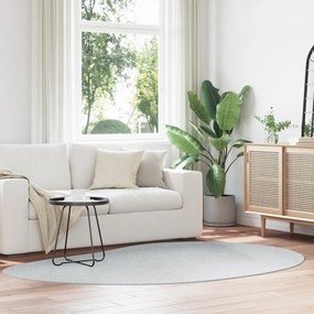 vidaXL Tapete HUARTE Cinzeto 160 x 230 cm Poliéster