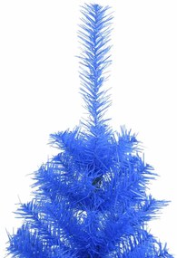 Árvore de Natal artificial com suporte 120 cm PVC azul