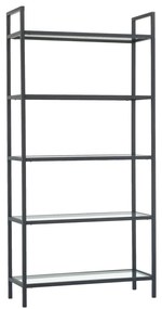 Estante K100 – Preto – 80 cm x 165 cm x 30 cm
