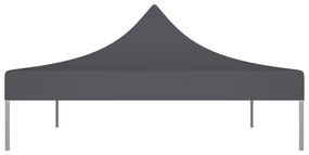 Teto para tenda de festas 4x3 m 270 g/m² antracite