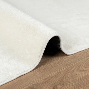 Tapete de pelo curto OVIEDO 80x150 cm creme