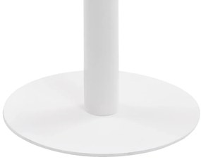 Mesa bistrô 80 cm MDF castanho-claro