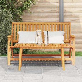 vidaXL Conjunto de Jantar para Exterior Castanho