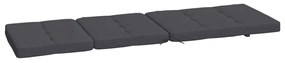 Almofadões p/ cadeira de terraço 2 pcs tecido oxford antracite