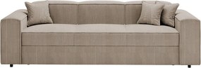 Sofá-cama Clovis 114, 79x252x88cm, 99 kg, Pernas: Plástico