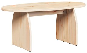 Mesa de centro Natural 80 x 40 x 35 cm